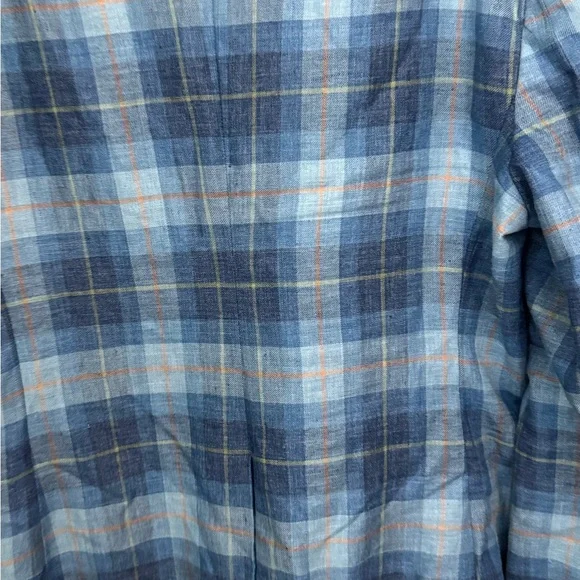 Lauren Ralph Lauren Blue Checkered Suit Jacket - Picture 6 of 9